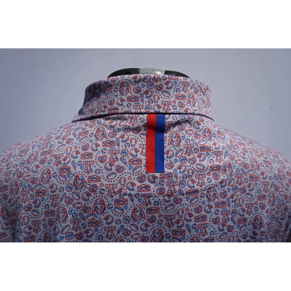 Men's Rhoback Polo Short Sleeve XXL - The Jawn/Philly/Philadelphia - Picture 6 of 6